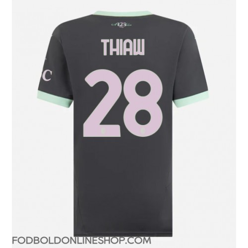 AC Milan Malick Thiaw #28 Tredjetrøje Dame 2024-25 Kortærmet